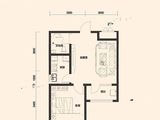 盛秦西苑_1室1厅1卫 建面58平米