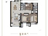 皓顺琨御_3室2厅2卫 建面99平米
