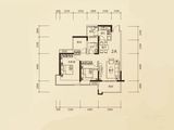 鼎峰公园豪庭_2室2厅1卫 建面88平米