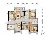 碧桂园中萃公园_2室2厅2卫 建面112平米