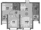 太阳城_2室2厅1卫 建面75平米