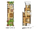 温泉新都孔雀城_2室2厅2卫 建面97平米