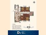 东冠逸品龙湾_4室2厅2卫 建面129平米