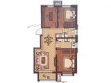 金碧伦二期_3室2厅1卫 建面96平米