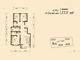 金地逸景_3室2厅2卫 建面113平米