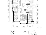 俪景嘉园_4室2厅3卫 建面209平米