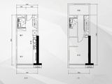 越秀国际总部广场(商用)_1室1厅2卫 建面42平米