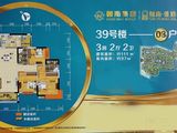朝南维港半岛_3室2厅2卫 建面111平米