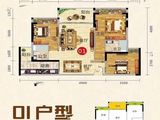 恒和华府_3室2厅2卫 建面94平米