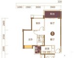 港航华庭_2室2厅1卫 建面85平米
