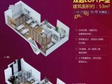 富元中润广场_2室2厅2卫 建面53平米