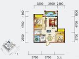 建安御锦珑湾_2室2厅2卫 建面71平米