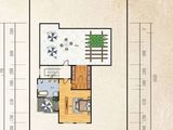 奥园锦江国际新城御峰_1室1厅1卫 建面164平米
