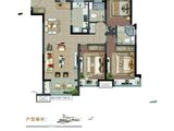 万科翡翠山语一墅_3室2厅2卫 建面130平米