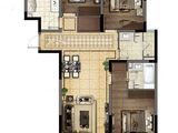 康博名邸_3室2厅2卫 建面118平米