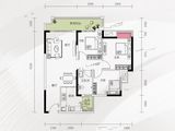 中建瑾和城_3室2厅1卫 建面96平米