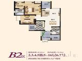 玫瑰城黄瑰苑_2室2厅2卫 建面82平米
