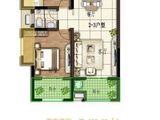 观园壹号_2室2厅1卫 建面92平米