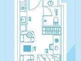 高新玺悦_1室1厅1卫 建面33平米