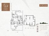 红星紫御半山_4室2厅2卫 建面151平米