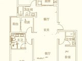 半岛公馆_3室2厅3卫 建面152平米
