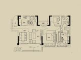 金鹏珑璟台_3室2厅2卫 建面100平米