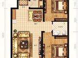广安云棠_2室2厅1卫 建面91平米