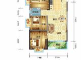 振宁星光广场_3室2厅1卫 建面94平米