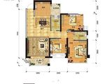 昌泰茗城_3室2厅2卫 建面97平米