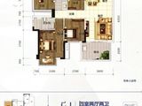 招商榕园_4室2厅2卫 建面96平米