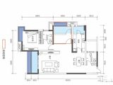 黄埔国际_2室2厅2卫 建面100平米