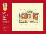 梦想典城_2室2厅2卫 建面77平米