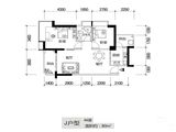 桃源艺境_2室2厅1卫 建面80平米