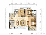碧桂园东江月_3室2厅2卫 建面105平米