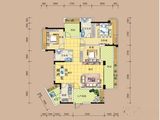 东方尊御_4室2厅2卫 建面141平米
