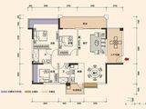 十里东岸云翠谷_3室2厅2卫 建面121平米