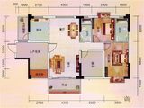 富城御园_2室2厅2卫 建面125平米