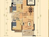 金濠新天地_2室2厅2卫 建面88平米