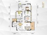 东丽新城_4室2厅2卫 建面117平米