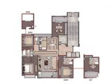 北宸府_4室2厅3卫 建面139平米