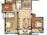 星尚悦湖苑_3室2厅2卫 建面140平米