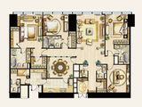 东方之门_5室2厅5卫 建面309平米