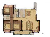 中海英伦观邸_3室2厅2卫 建面136平米