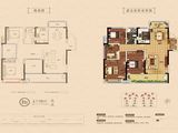 北京城建珑熙庄园_4室2厅1卫 建面118平米