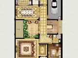 硅谷商墅_1室2厅1卫 建面376平米