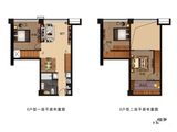 上影广场_3室2厅1卫 建面83平米