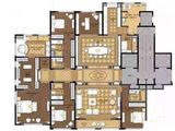 九龙仓滨江壹十八_5室2厅6卫 建面410平米