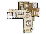 朗诗新西郊_4室2厅3卫 建面210平米