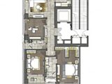 九龙仓静安壹号_3室2厅2卫 建面171平米