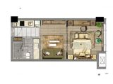 汉中公馆_1室1厅1卫 建面60平米